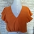 CROPPED LARANJA