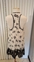 VESTIDO ESTAMPADO BRANCO COM PRETO na internet