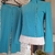CONJUNTO SOCIAL AZUL TIFFANY - Seven Styles Brechó