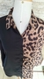 CAMISA METADE ANIMAL PRINT na internet