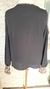 CAMISA PRETA COM DETALHES EM ANIMAL PRINT - loja online