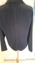 BLAZER PRETO DE VELUDO SINTÉTICO LISO - loja online