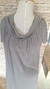 VESTIDO MOLETOM CINZA COM CAPUZ - comprar online
