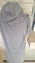 Imagem do VESTIDO MOLETOM CINZA COM CAPUZ
