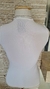 Blusa Branca de fio com bordado em canutilho - comprar online