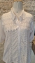 CAMISA BRANCA LAISE E RENDA