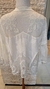 BLUSA DE RENDA E TULE BORDADO - loja online