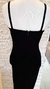 VESTIDO DE FESTA LONGO VELUDO MOLHADO - loja online