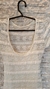 VESTIDO DE RENDA CREME COM ELASTANO - comprar online