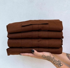 Calça Cargo Marrom - comprar online