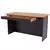 Mesa Para Escritório Com 1 Gaveta Nature Freijó/Preto - comprar online