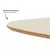 Mesa De Canto Orgânica Nature Off White/Freijó na internet