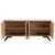 Balcão Buffet 4 Portas Mosaico Basic Freijó/Preto - comprar online