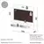 Imagem do Painel Para TV Até 75 Polegadas 2 Gavetas Com Led Basic Off White/Freijó