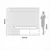 Rack Com Painel Para TV Até 75 Polegadas 2 Portas 2 Gavetas Ripado Freijó/Off White - loja online