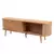 Rack Para TV Até 60 Polegadas 2 Portas Palha Natural Curve Freijó - comprar online