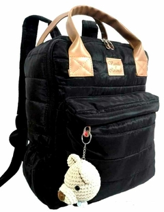 mochila rubi - vainilla y caramelo