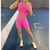 Sem costura esporte wear feminino top colheita camiseta sutiã legging shorts sp - comprar online