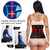Treinador de cintura látex para mulheres underbust, esparlho cincher, cinto esp - comprar online