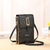 Imagem do PU Mulheres Sacos Carteiras De Couro Macio Touch Screen Celular Bolsa Crossbody