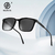 Imagem do SENTA-Óculos polarizados com acetato masculino, proteção UV, moda retrô, óc