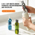 3 em 1 copo escova de limpeza multi-funcional copo boca purificador rotativo coz - comprar online