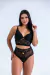 Conjunto cropped rendado - ref 792 na internet