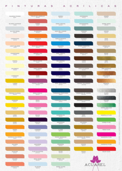 ACRILICO DECORATIVO ACUAREL x250cc - comprar online
