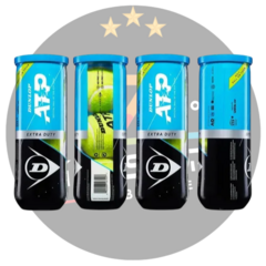 PelotaS Tenis Dunlop Extra Duty X3 - comprar online