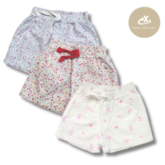 Art 182/1 -Short cintura elastizada voile liberty de beba