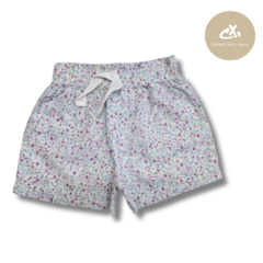 Art 182/1 -Short cintura elastizada voile liberty de beba - comprar online