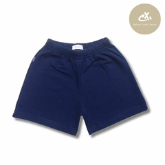 Art 888-Short básico rústico liso niños unisex - COLEGIAL