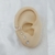 Piercing Fake Prata Coração Vazado