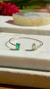 Bracelete Phuket Fusion Esmeralda Cristal Ametista Zircônia Verde - Rara