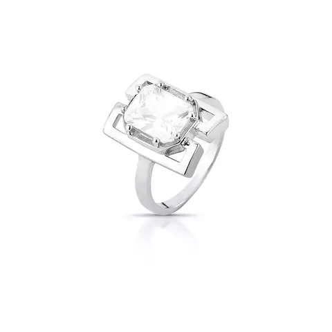 Anel Pedra Retangular Kiwi - Aluguel R$ 29,00 - comprar online