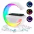 Carregador sem fio G Forma Bluetooth Speaker, RGB Lâmpada de luz noturna, Ruído branco, Decoração Desktop Multifunções, Rádio FM, 15W, Presente - comprar online