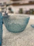 Saladeira Azul Martelado em Acrílico 4400ml - Casa Mixx Decor