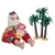 Papai Noel Praia Colecionável em Resina 20cm - comprar online