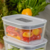 Pote de vidro hermético Ou 370ml Fresh Lock - comprar online