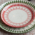 Conjunto com 6 und Prato Raso 26 cm Malabarismo Natalino Oxford Porcelanas
