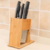 Porta Facas em Bambu EcoKitchen MimoStyle