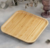 Bandeja de Bambu Quadrada 30x30cm Tuut