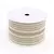 Fita Aramada Linho Bege com Glitter 6.3cmx9,14m