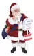 Papai Noel Carteiro com Caixa de Correio Colecionável em Resina 27cm - Casa Mixx Decor