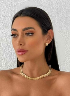 Colar folheado a Ouro 18k