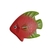 Trio de Peixes Cerâmica Decoração de Parede e Piscina - RD Store Decorações