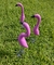 Flamingo 3 Peças Enfeites e Decorações para Jardim