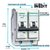 BREAKER (TACO) ENCHUFABLE LUMEK 2x50A BIPOLAR - comprar online