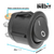 SWITCH REDONDO 3 PINES 6 - 10A NEGRO - comprar online