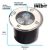 BALA LED DE PISO NEW LIGHT 3W LUZ CÁLIDA - comprar online